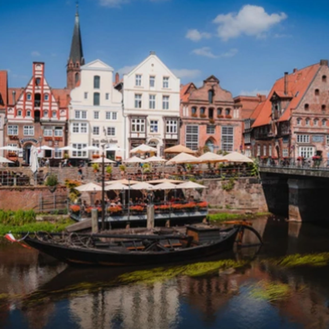 Yaz aylarında Lüneburg