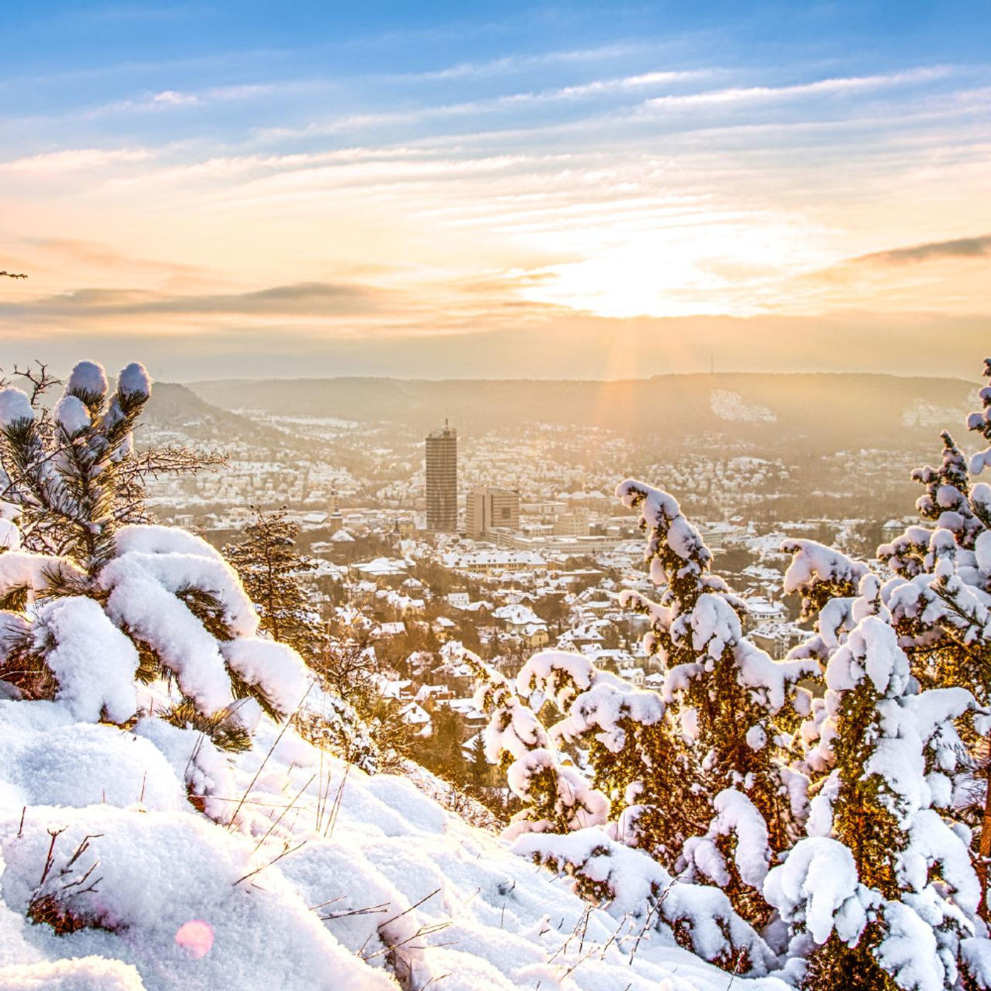 Winterzauber in Jena