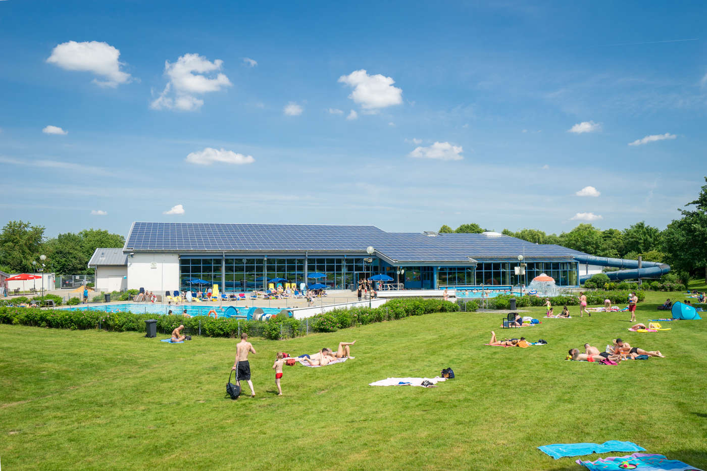 Wasserspaß und Erholung in der Erftlagune