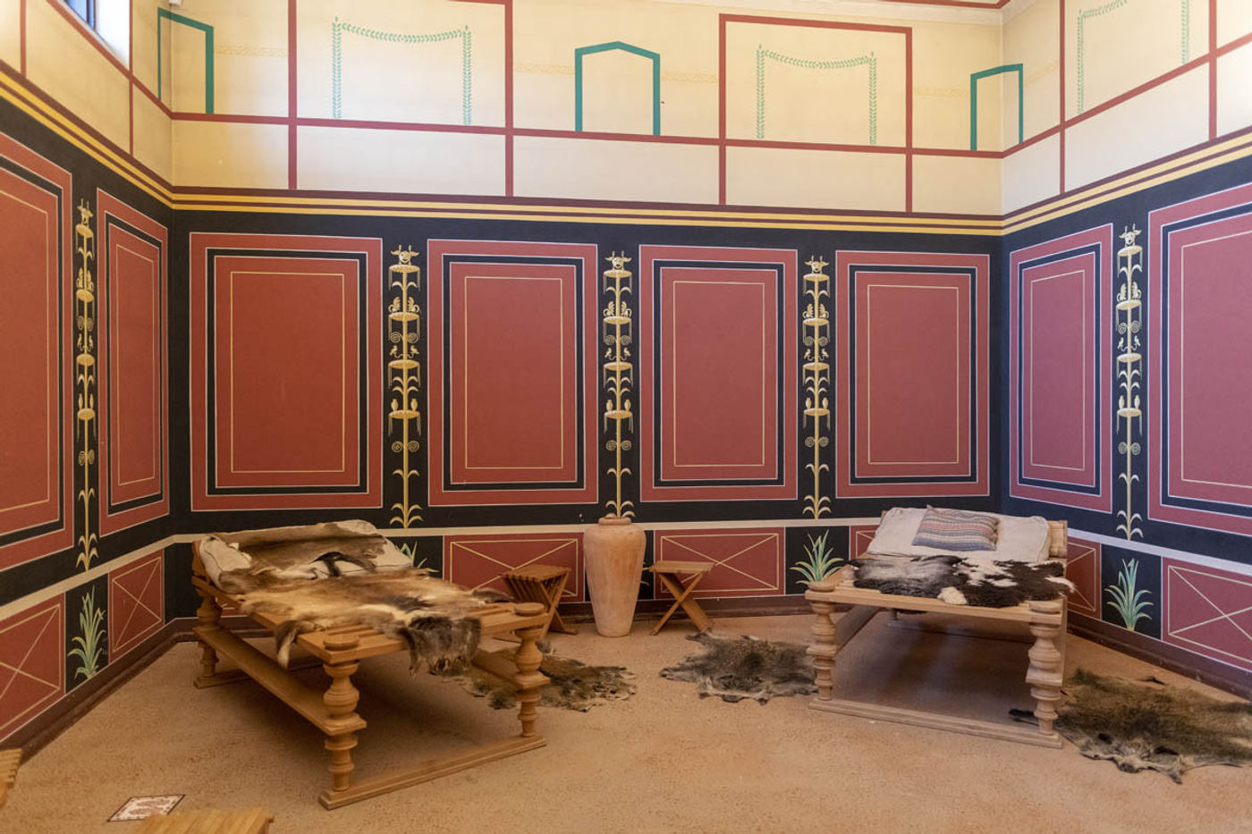 Römische Lebensart in rekonstruierter Villa