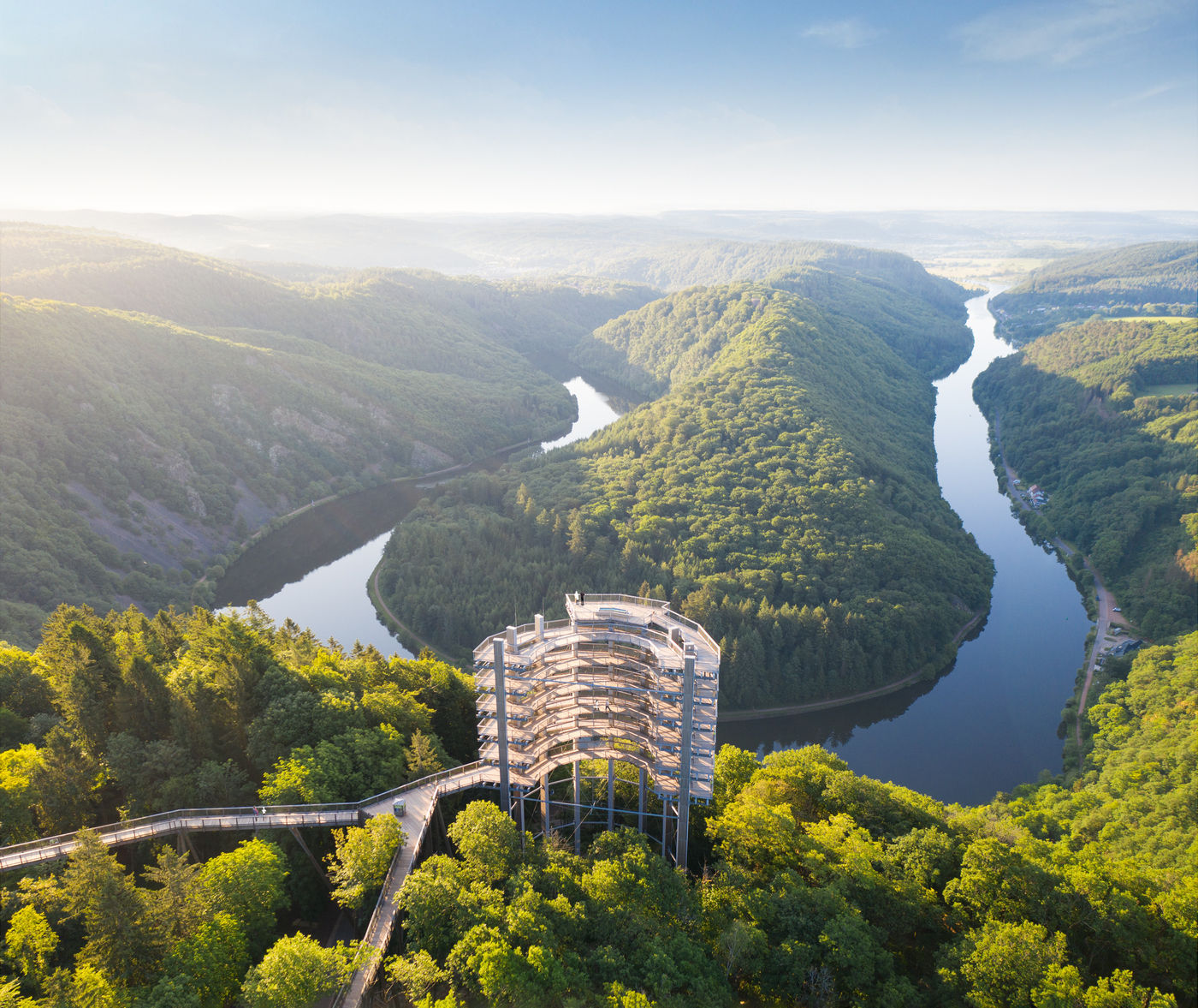 Spaziergang über den Baumkronen