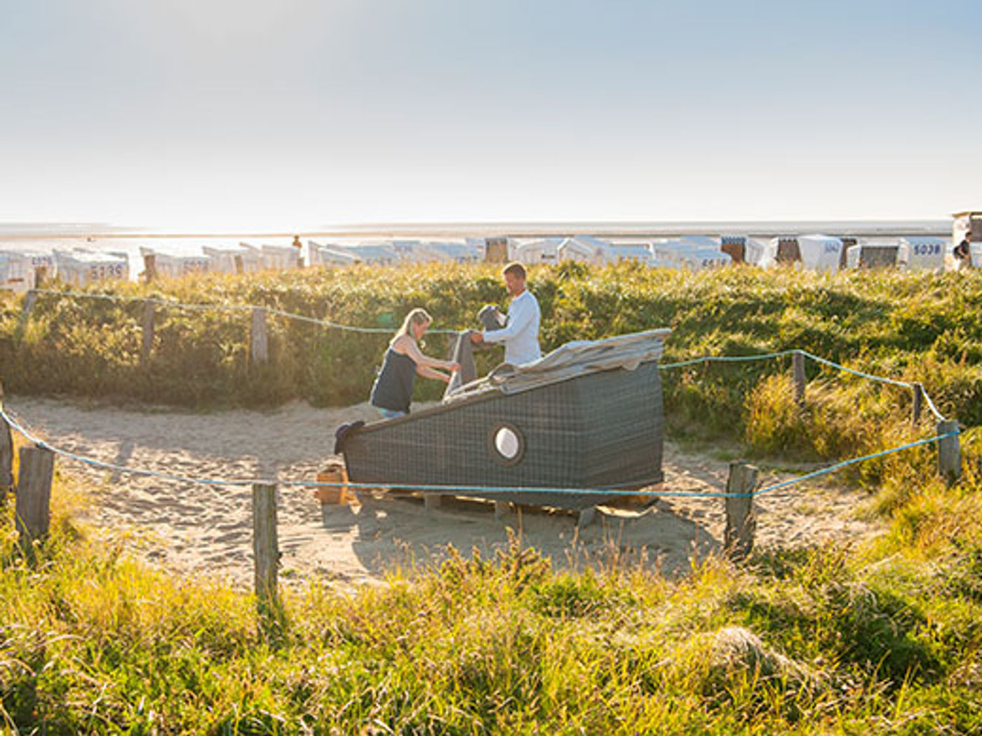 Übernachten direkt am Strand