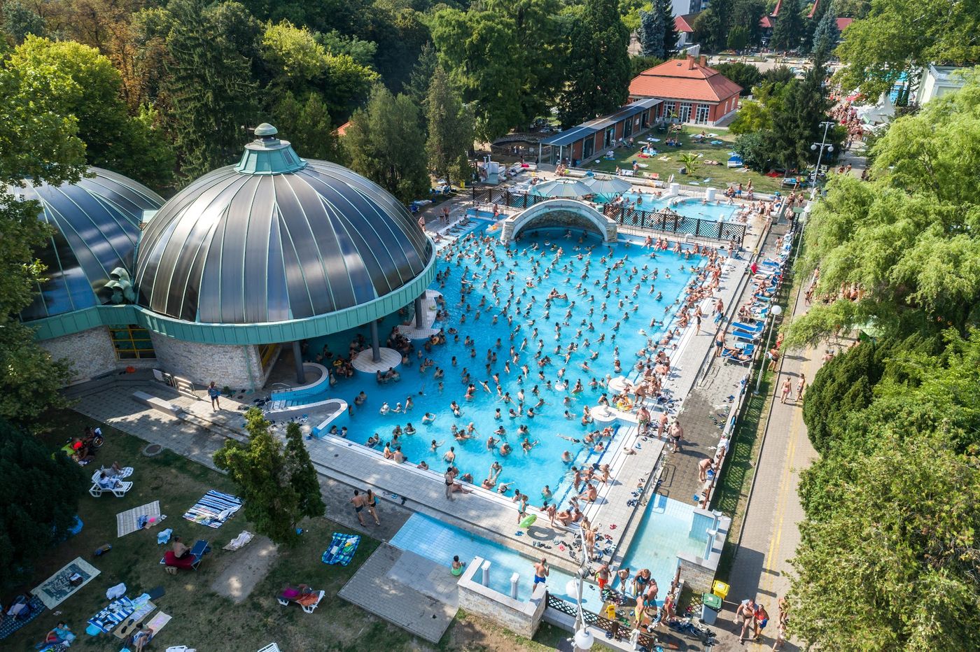 Entspannung in den Thermalbädern