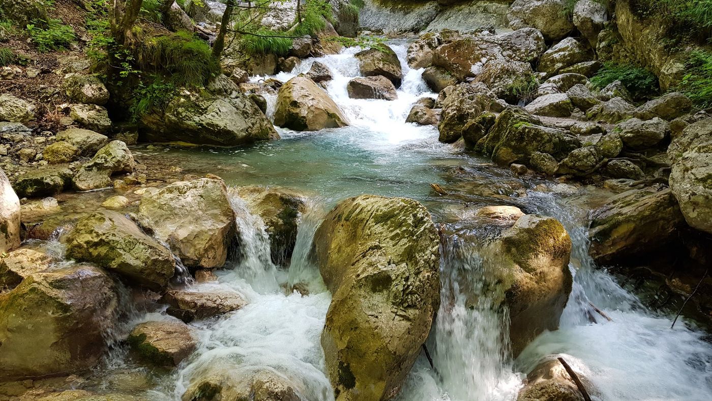 Naturwunder in wilder Schlucht