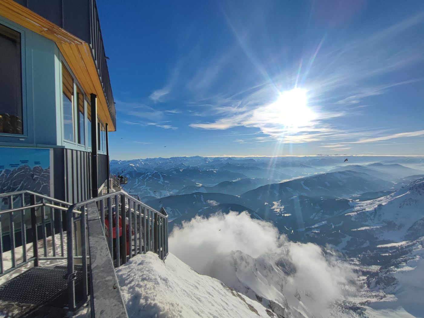 Atemberaubende Aussichten vom steirischen Gletscher