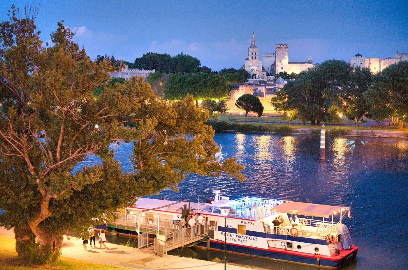 Erkunde Avignon vom Wasser aus