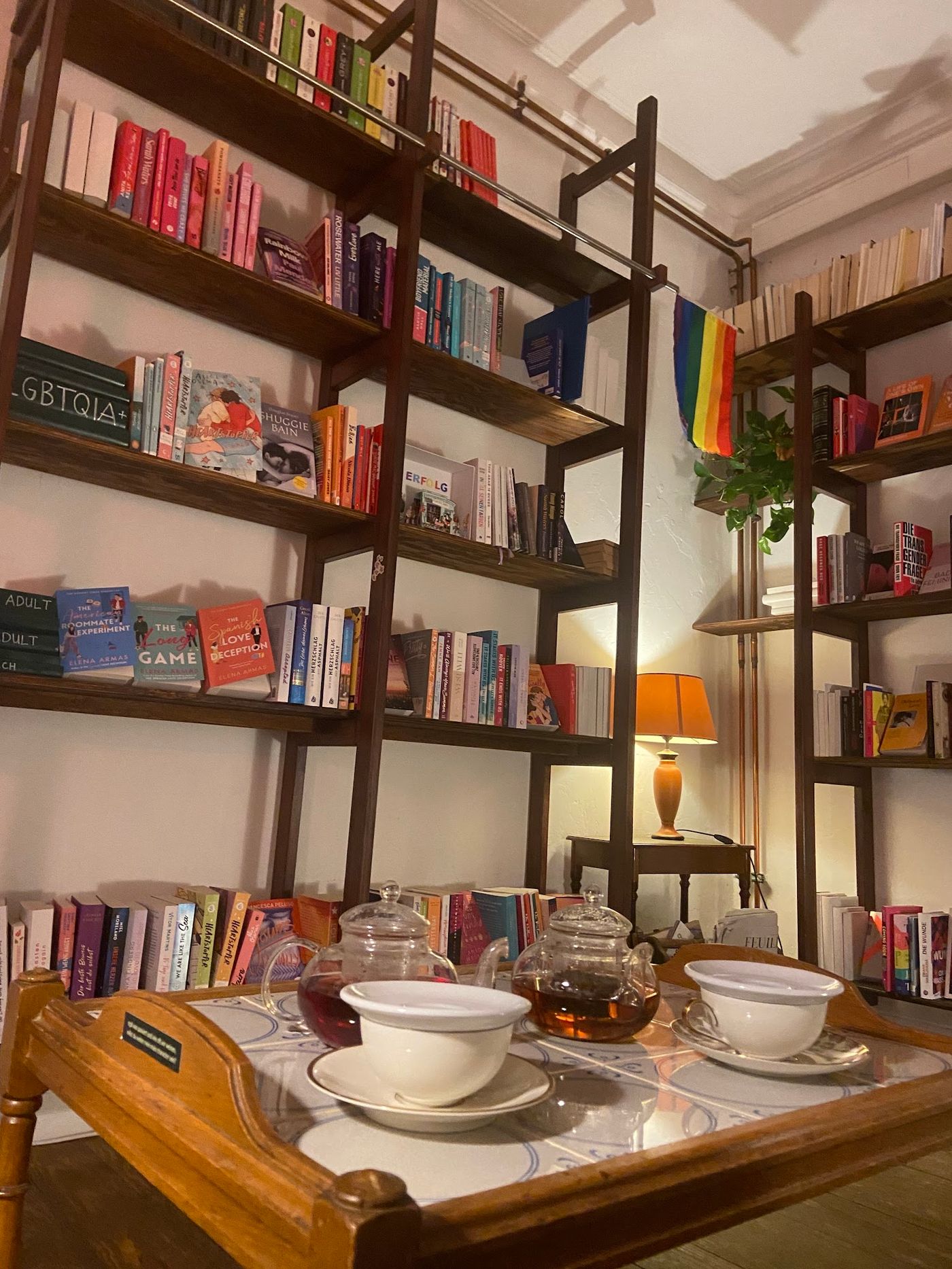 Lesen & Genießen im Büchercafé