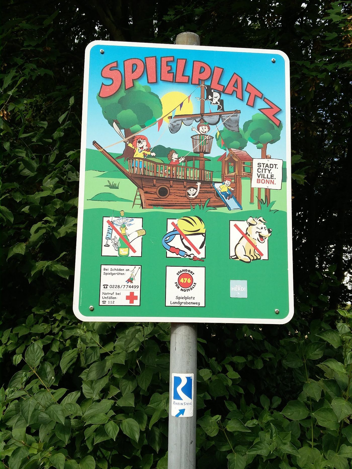 Spiel und Spaß für Kinder am Rhein