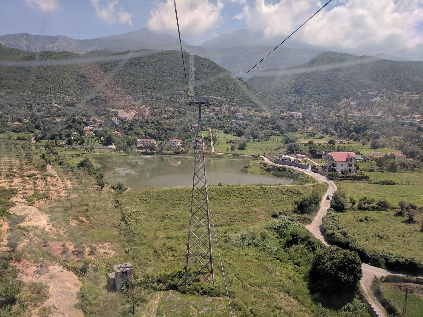 Atemberaubende Aussicht über Tirana