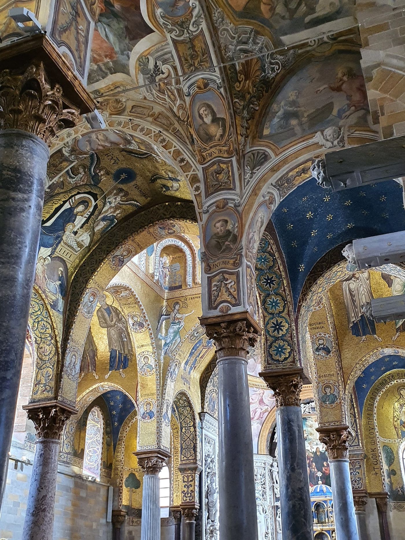 Atemberaubende byzantinische Mosaike