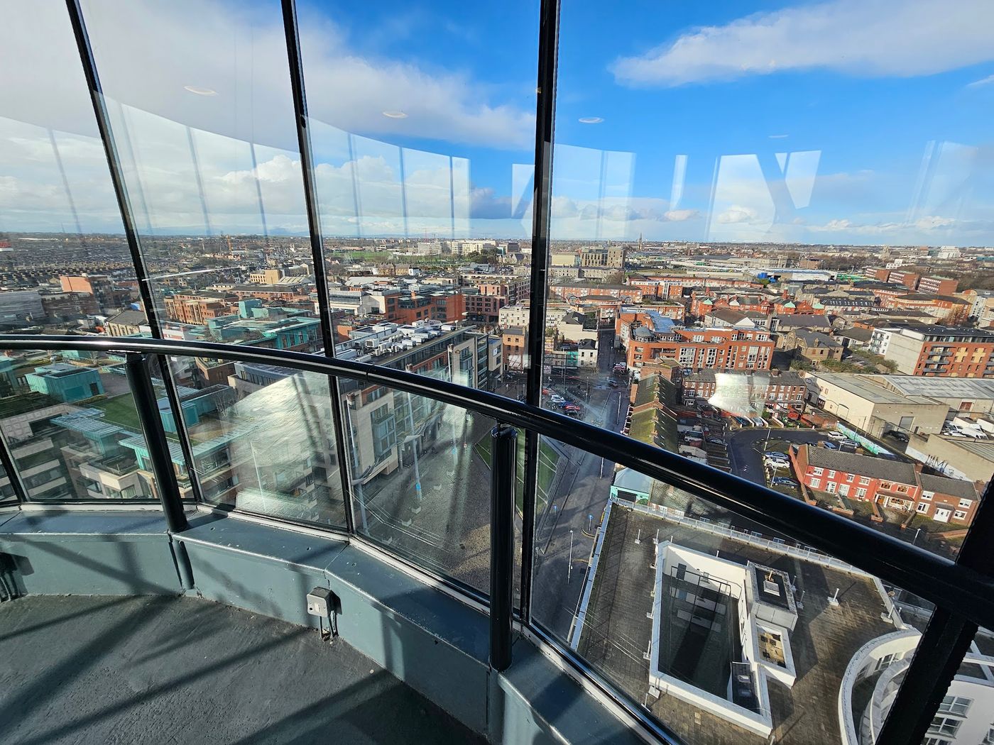 360° Blick über Dublin