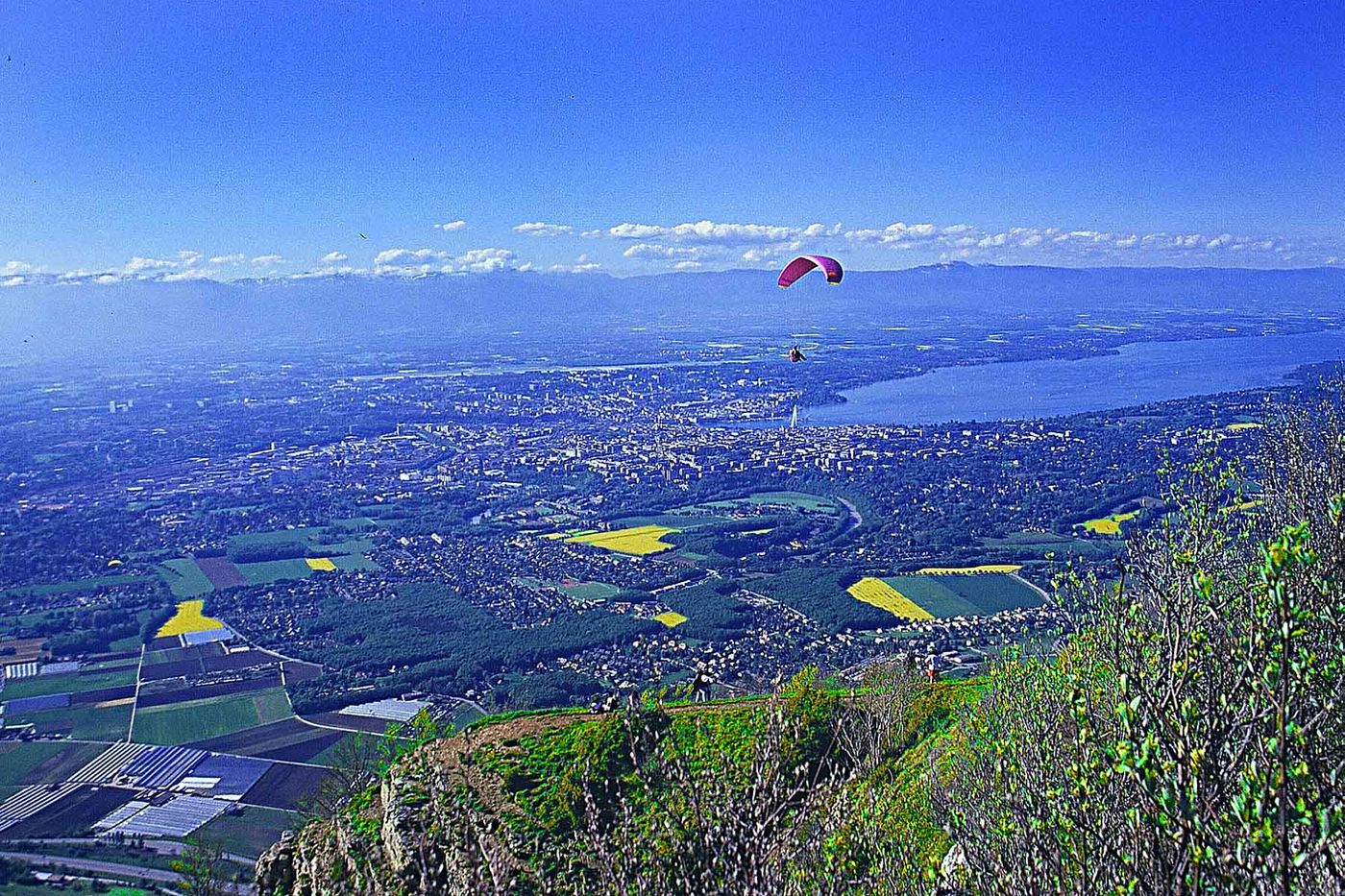Atemberaubende Aussicht über Genf