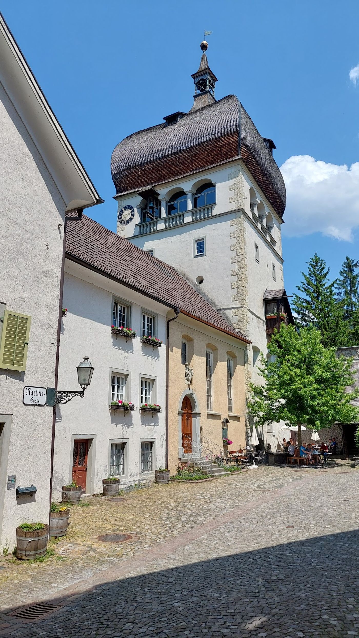 Malerische Gassen und historische Bauten