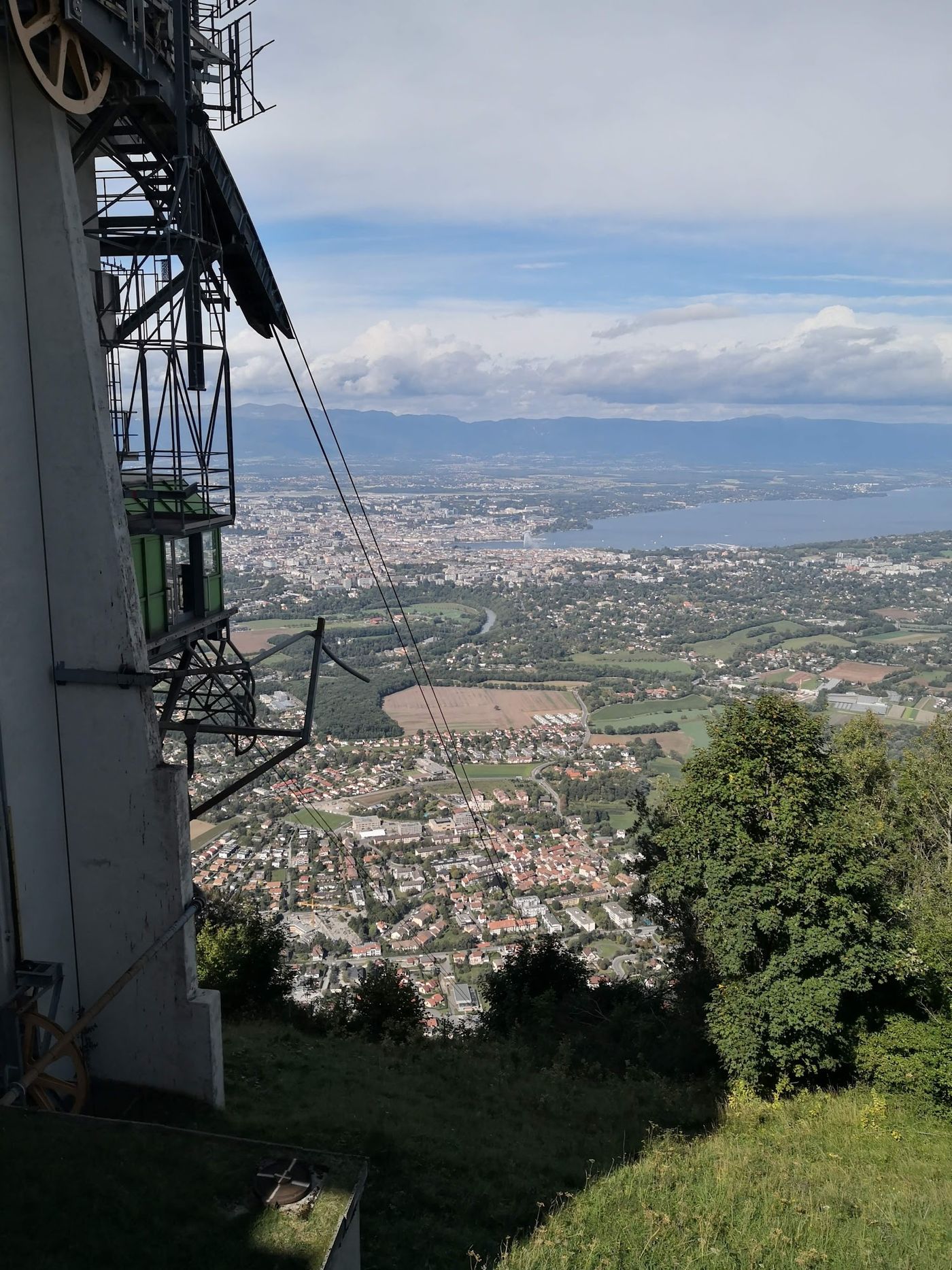 Atemberaubende Aussicht über Genf