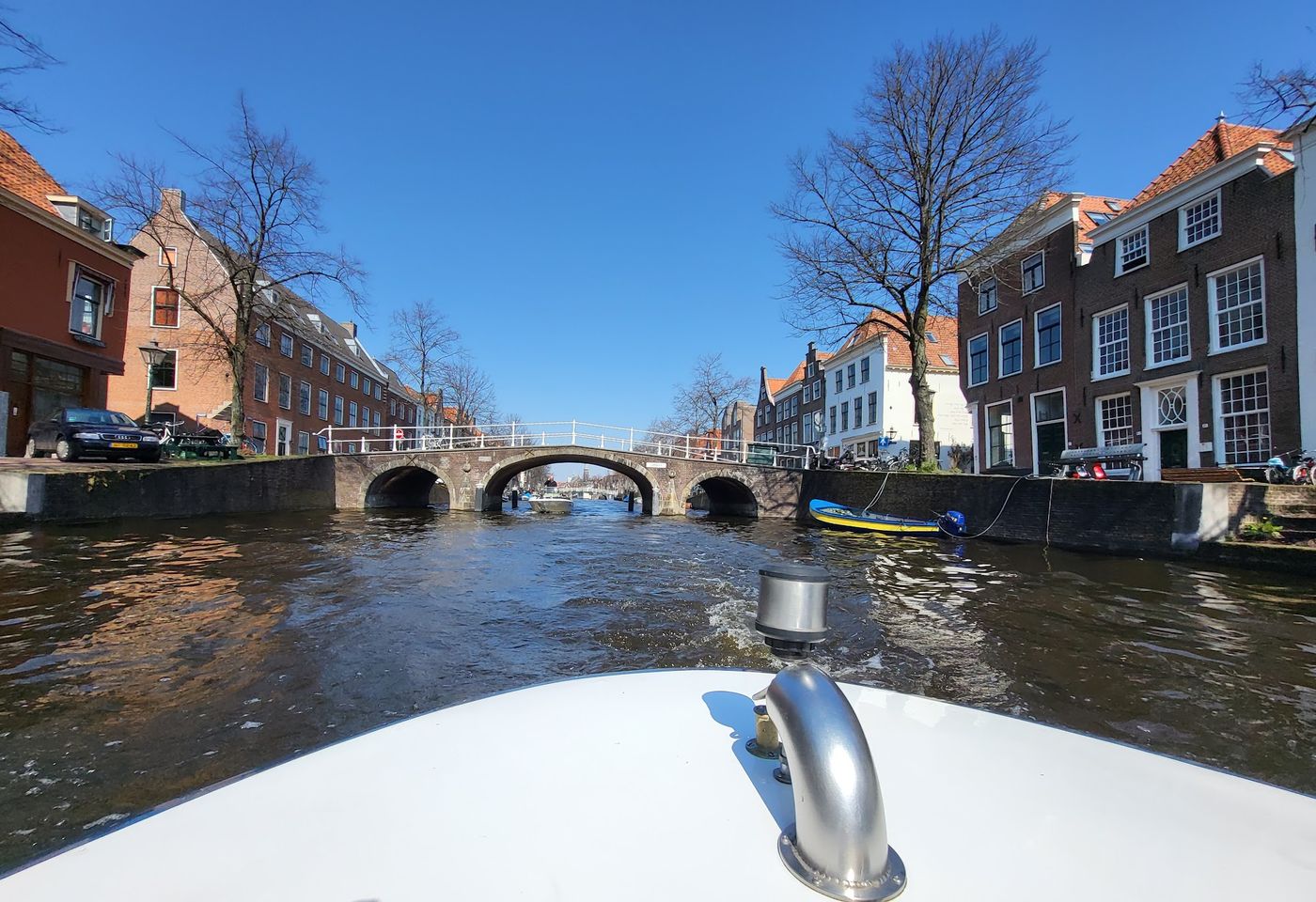 Entdecke Leiden vom Wasser aus