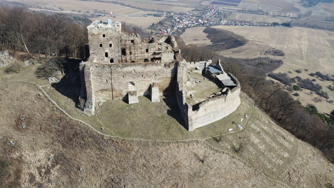 Atemberaubende Aussichten vom Schloss