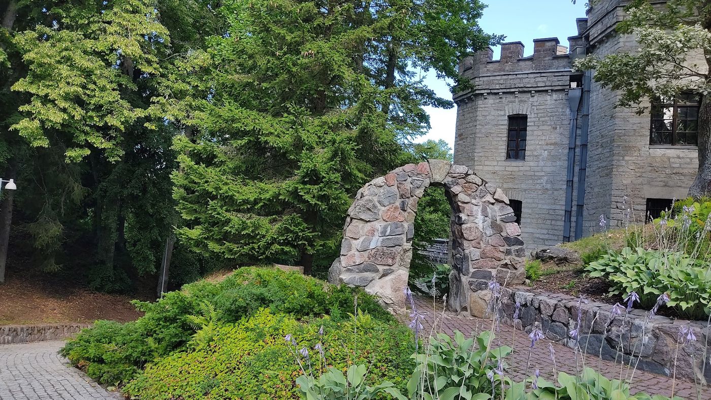 Märchenschloss inmitten der Natur