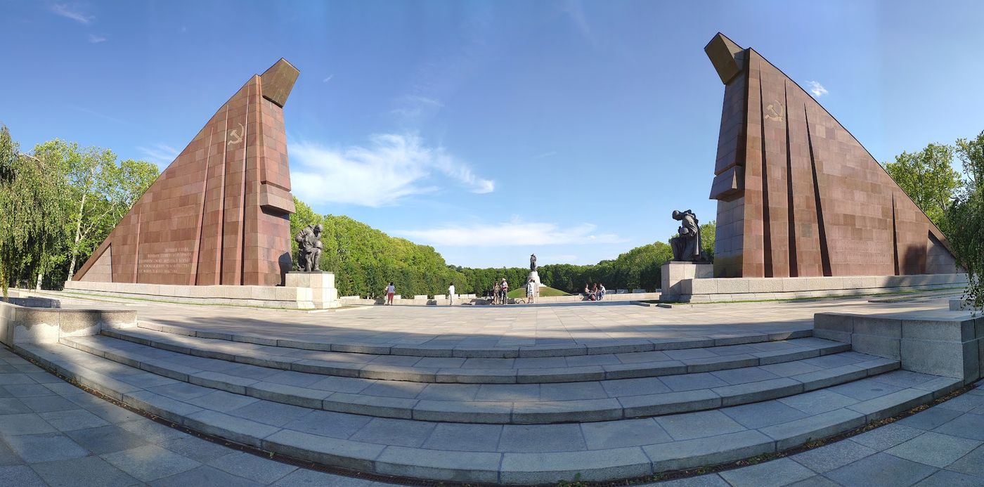 Eindrucksvolles Denkmal im Treptower Park