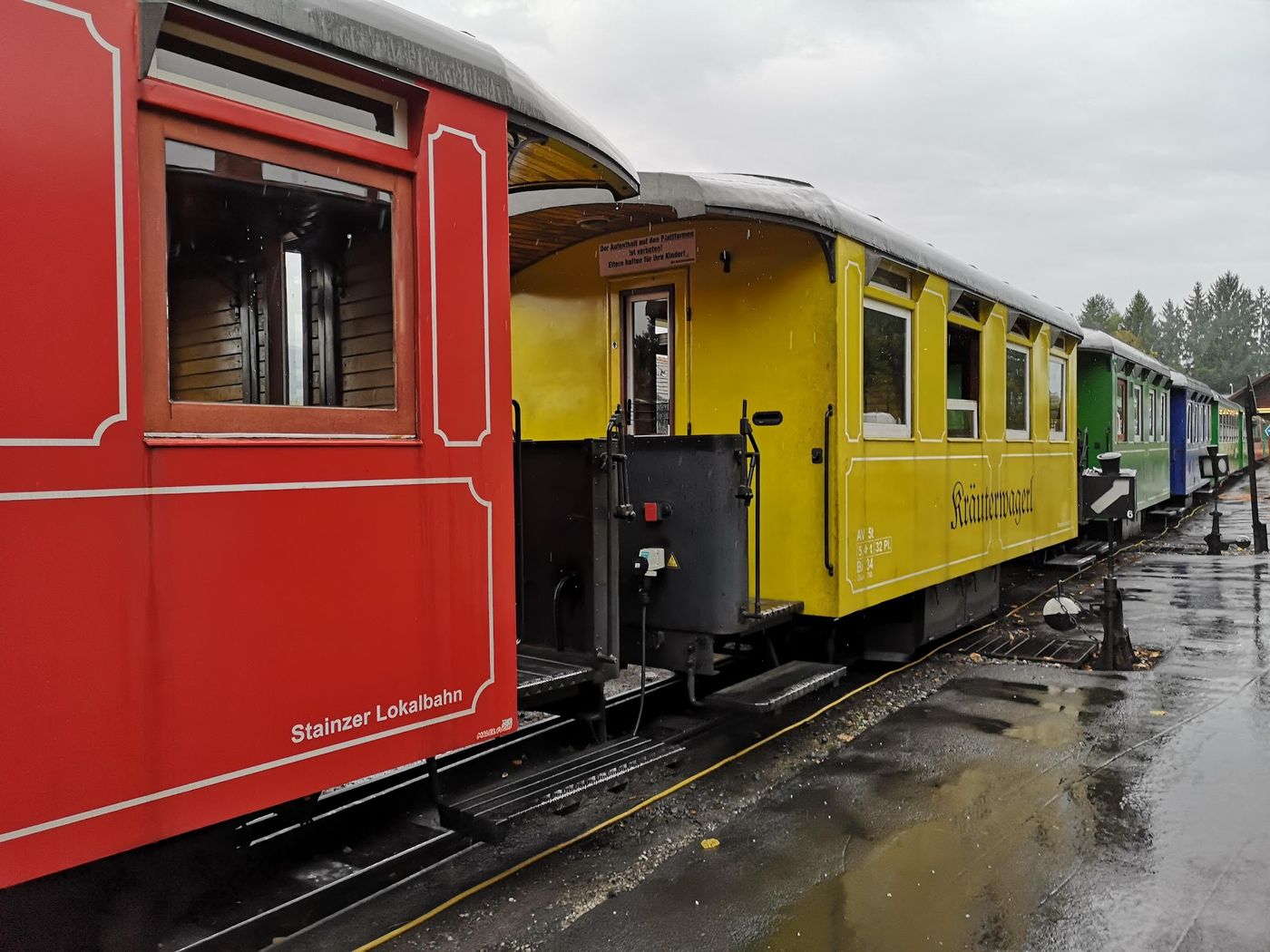 Nostalgische Reise mit dem Stainzer Flascherlzug