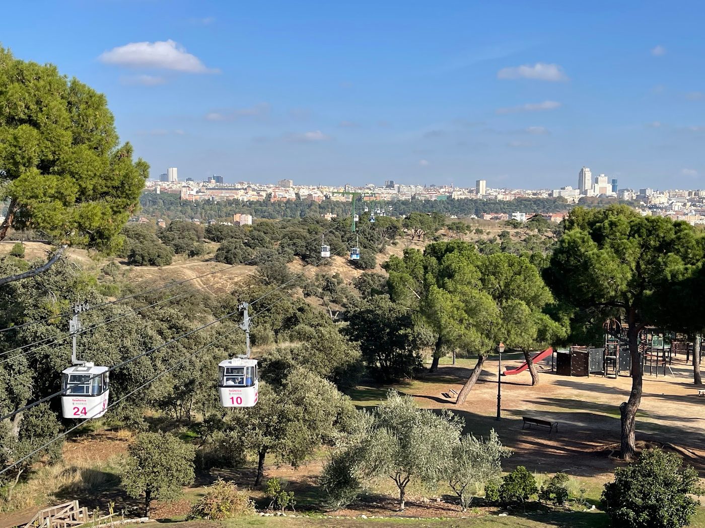 Madrids riesiger Park für Outdoor-Aktivitäten