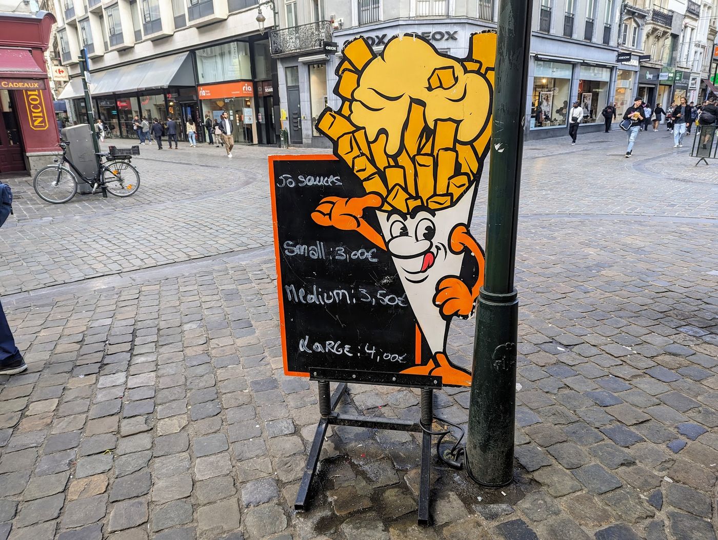 Die besten Fritten in Brüssel
