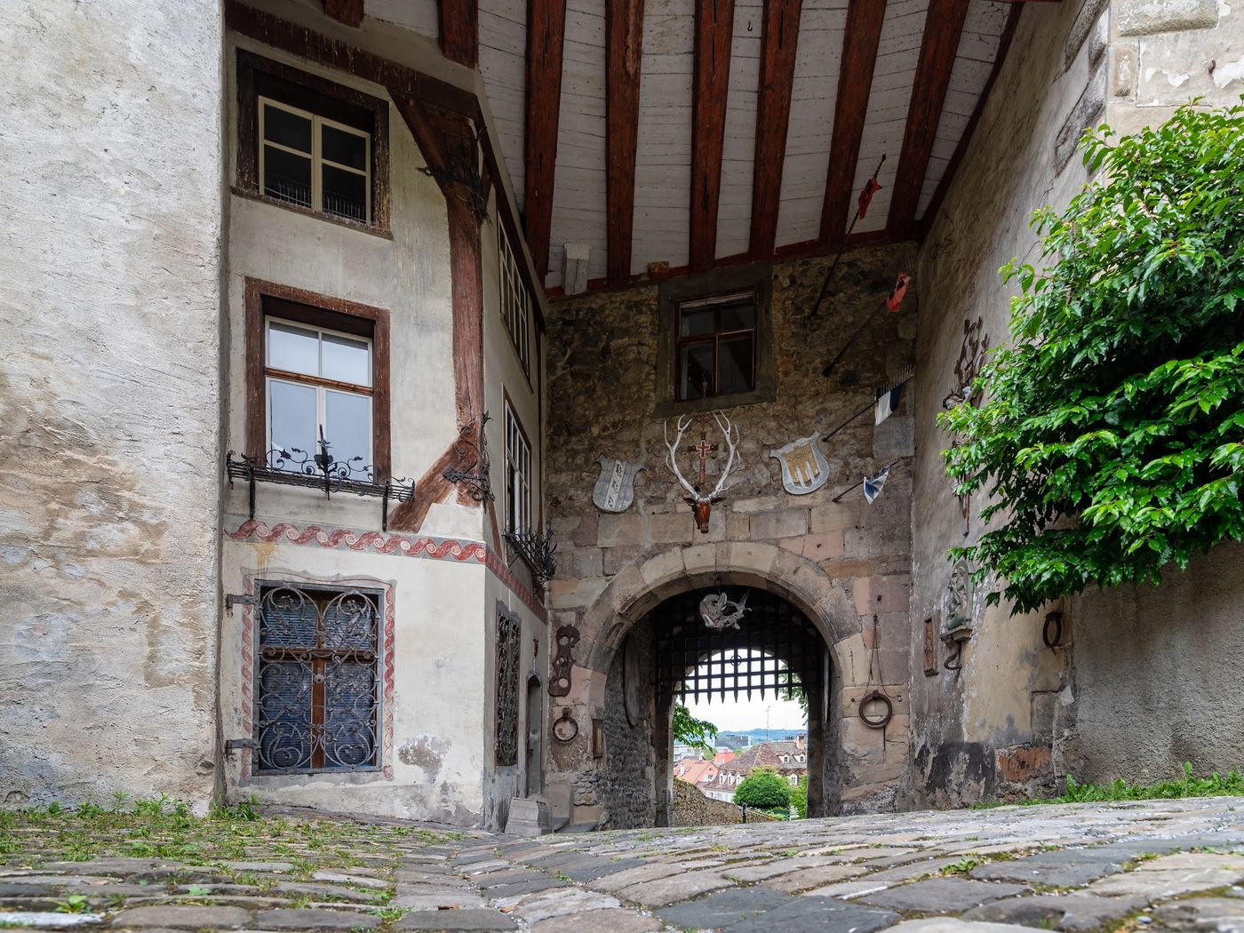 Malerische Gassen und historische Bauten