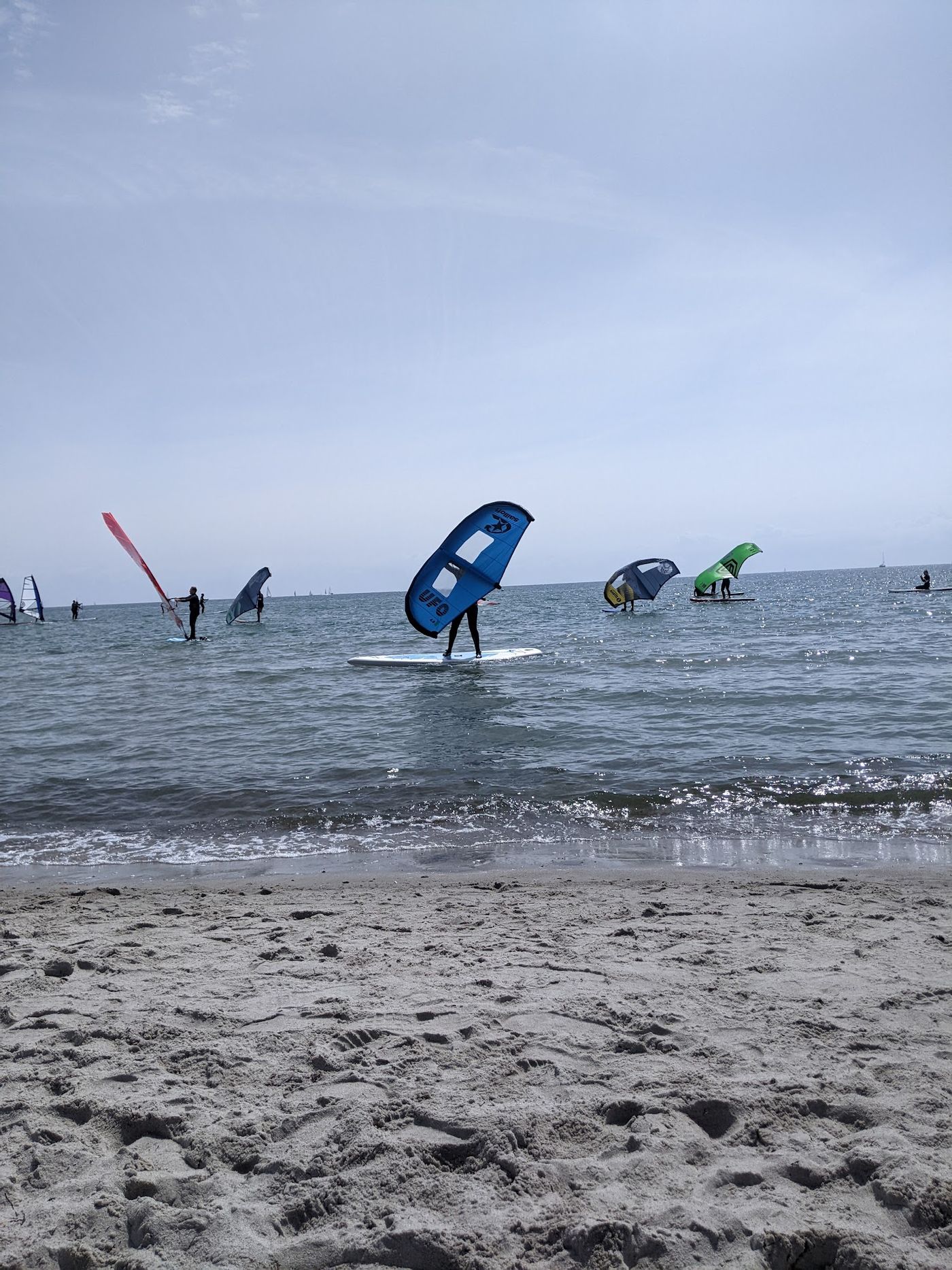 Surf-Action und Strandfeeling