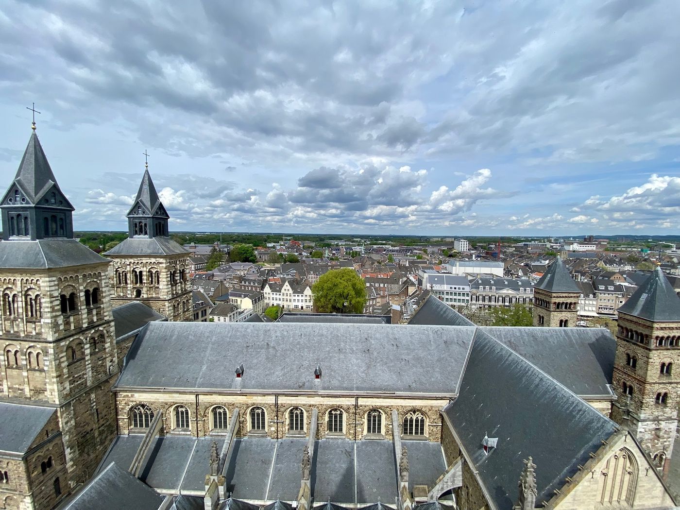 Ausblick über Maastricht