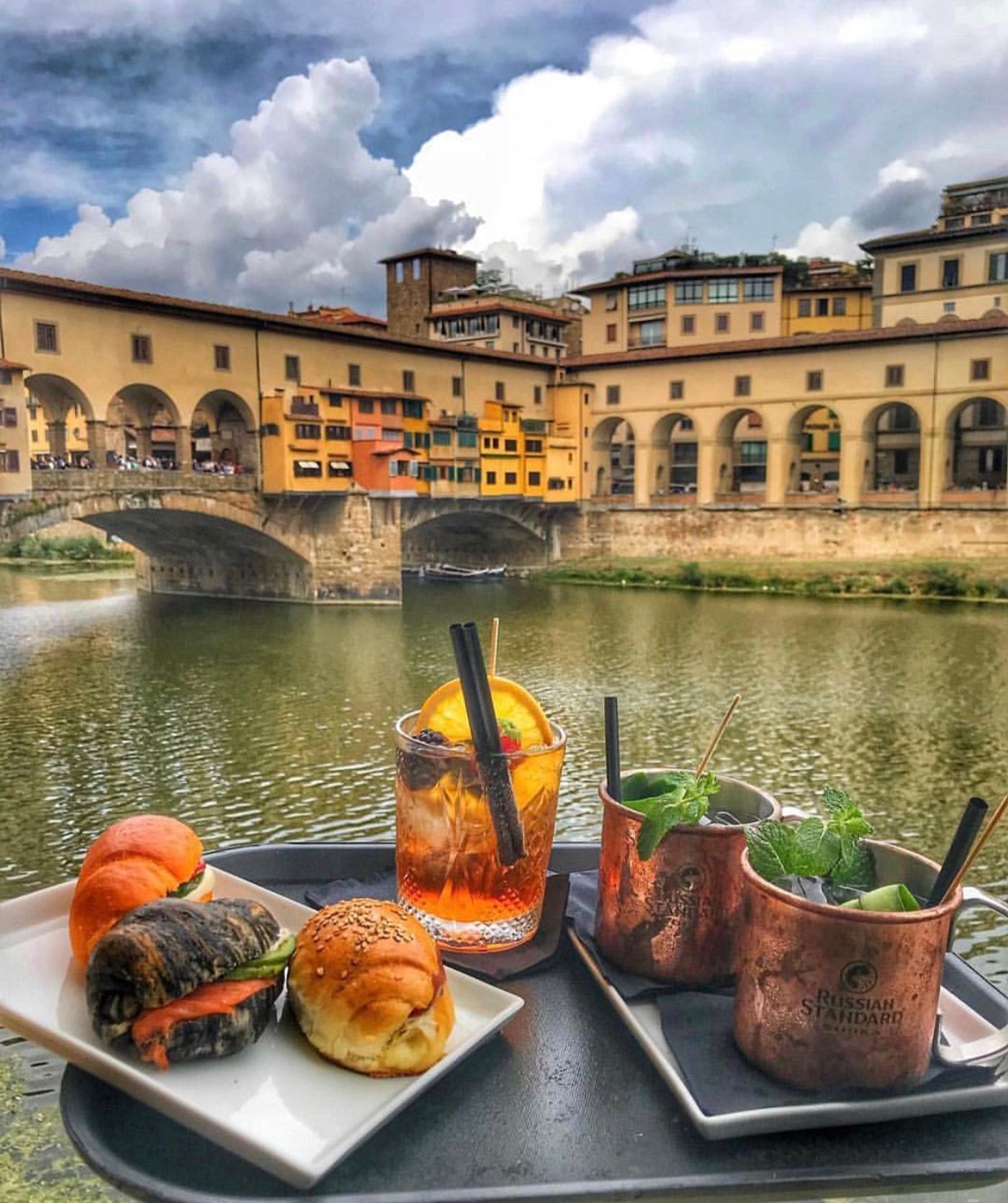 Dinner mit Aussicht auf den Ponte Vecchio