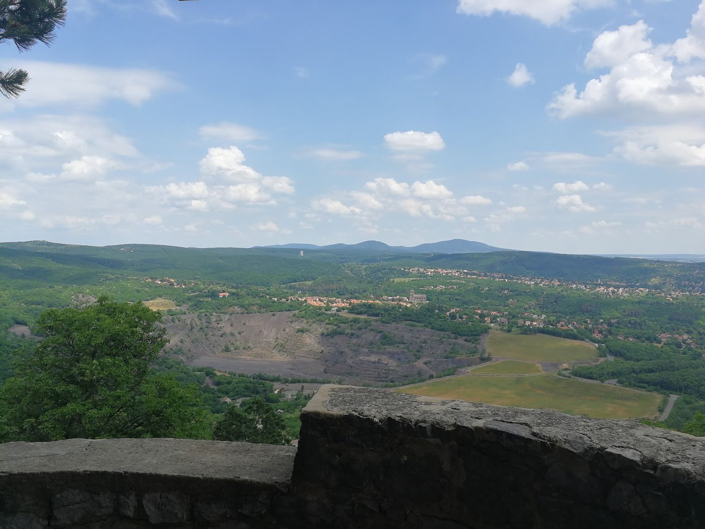 Entspannen auf der Schaukel im Grünen