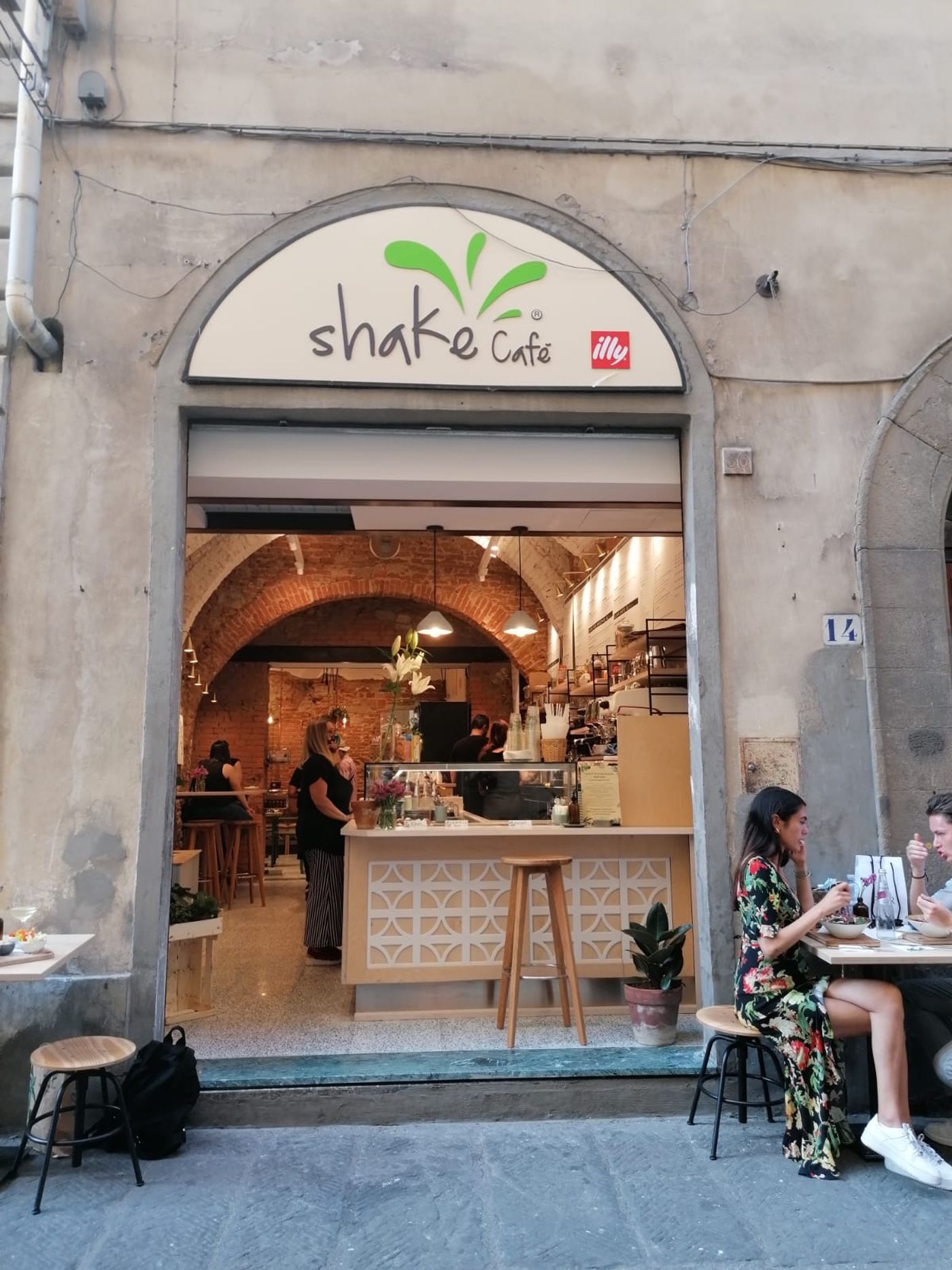 Gesundes Fast-Food in Florenz