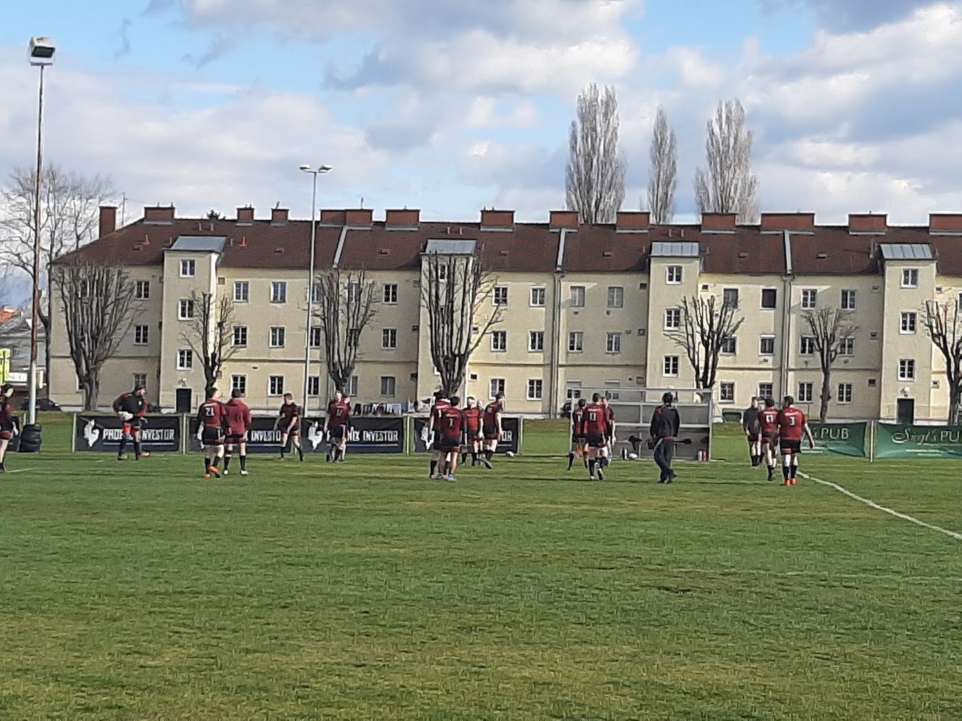 Den Wombats Rugby Club anfeuern