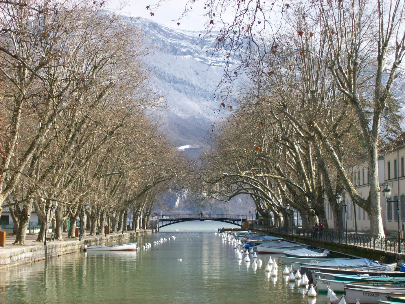 Romantische Momente auf der Liebesbrücke