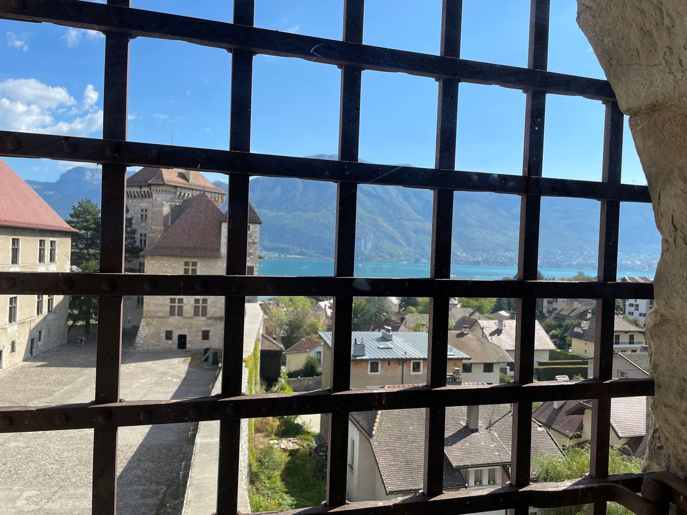 Erkunde das historische Schloss von Annecy