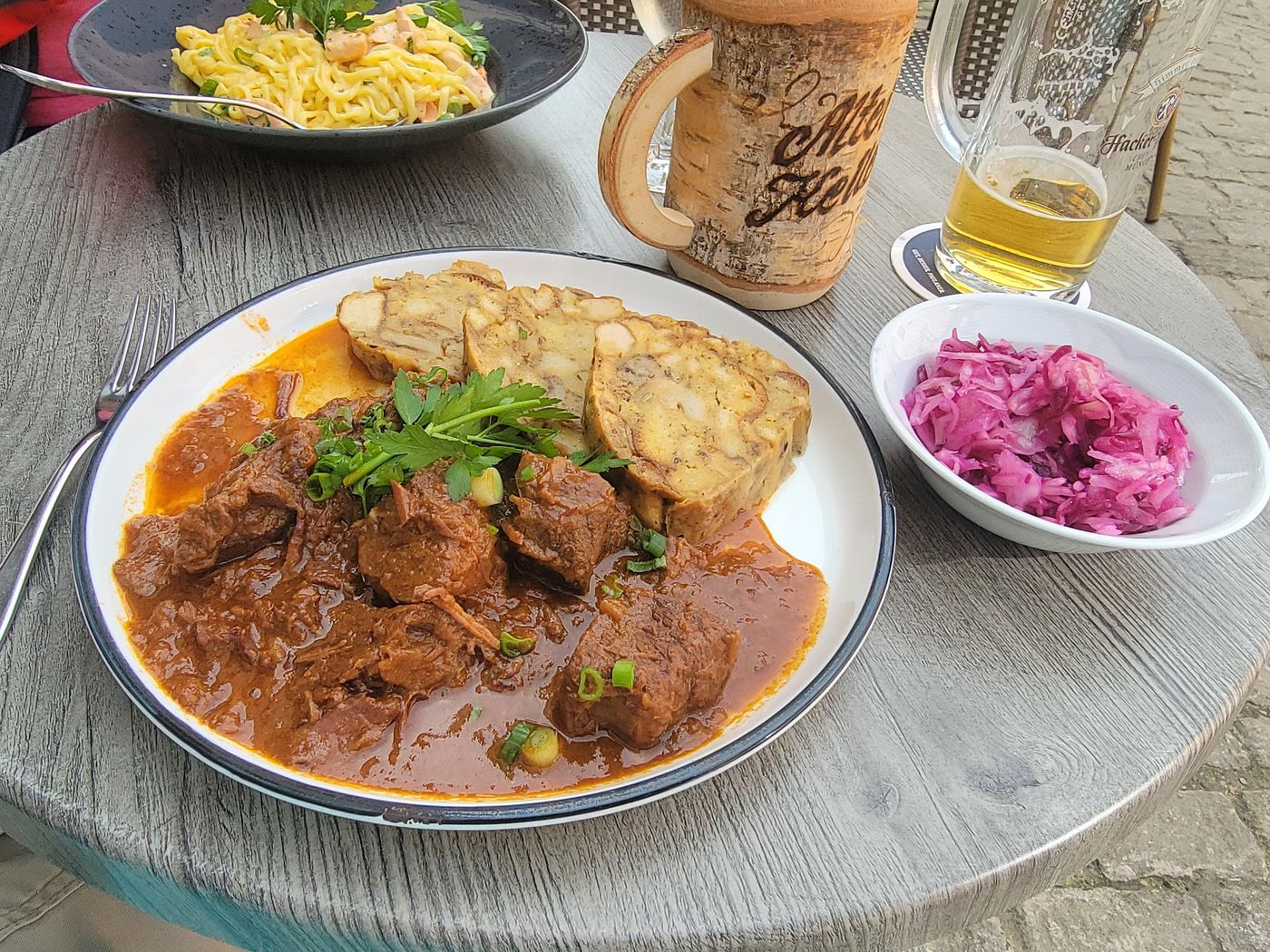 Traditionell deutsche Küche