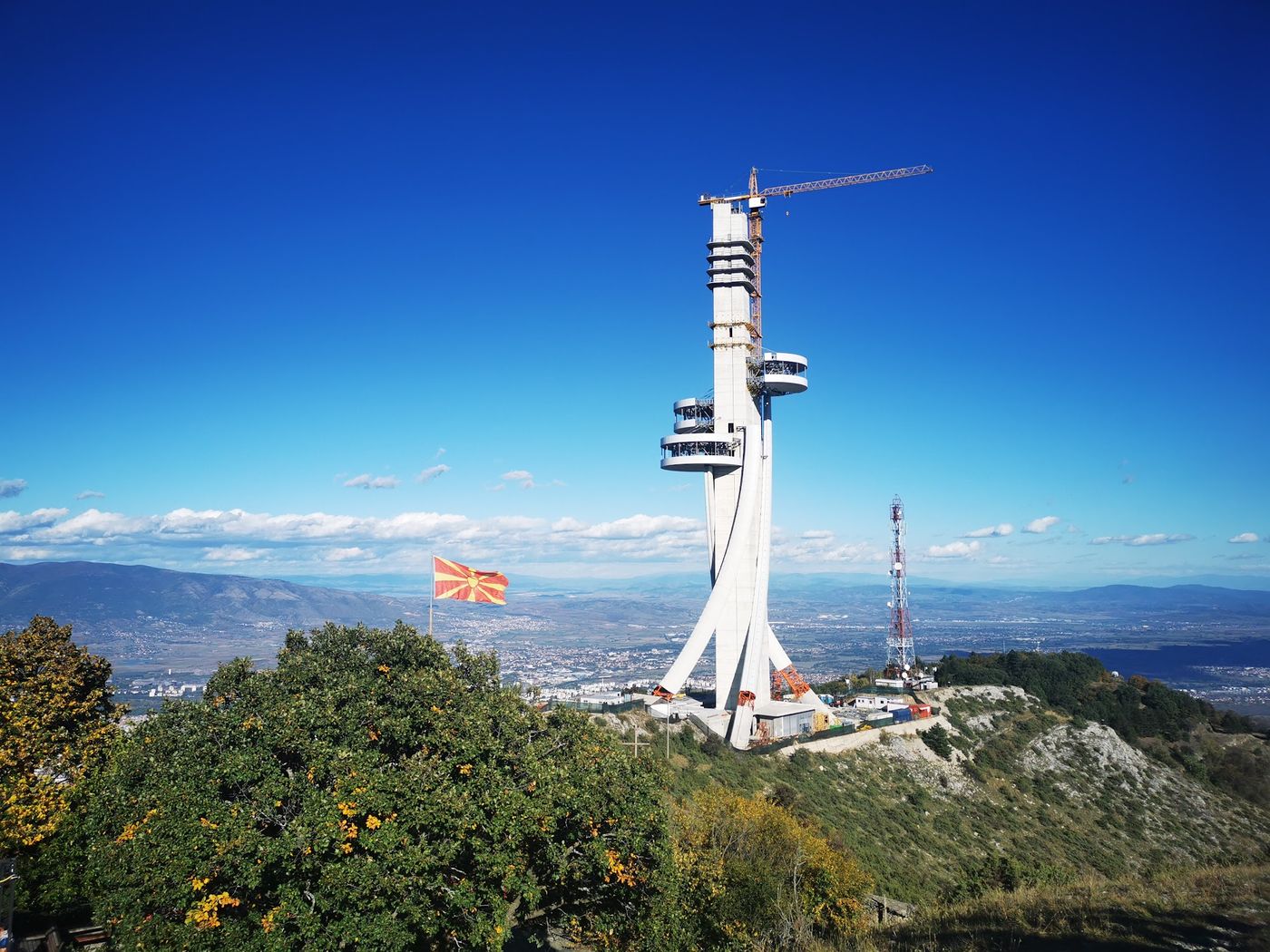 Wanderung auf den Vodno für Panoramablicke