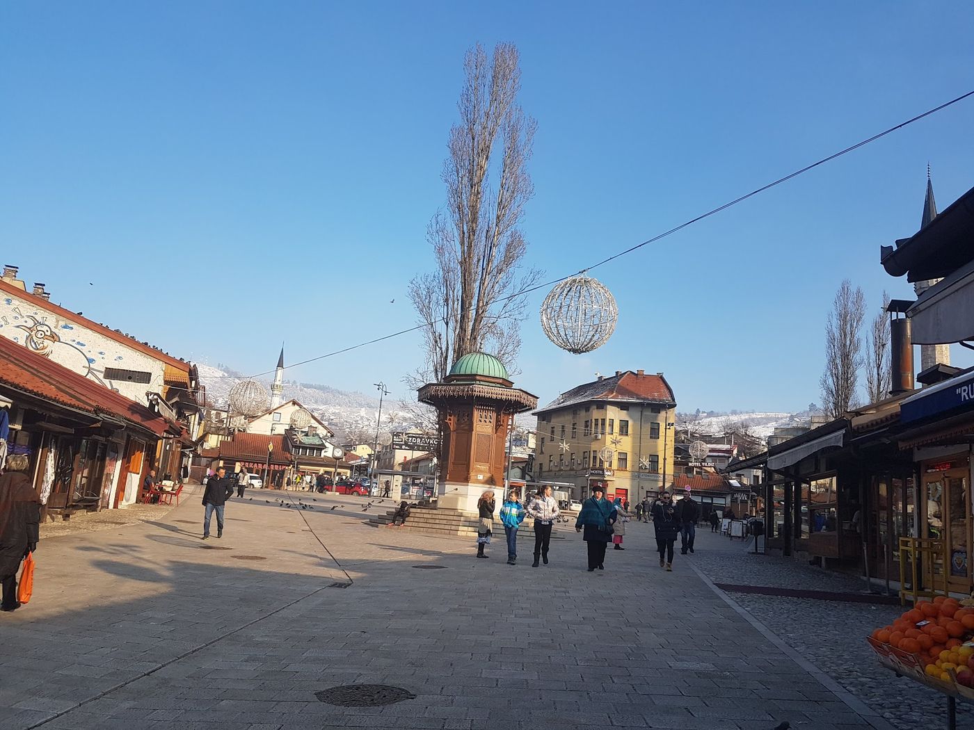 Symbol Sarajevos und Treffpunkt