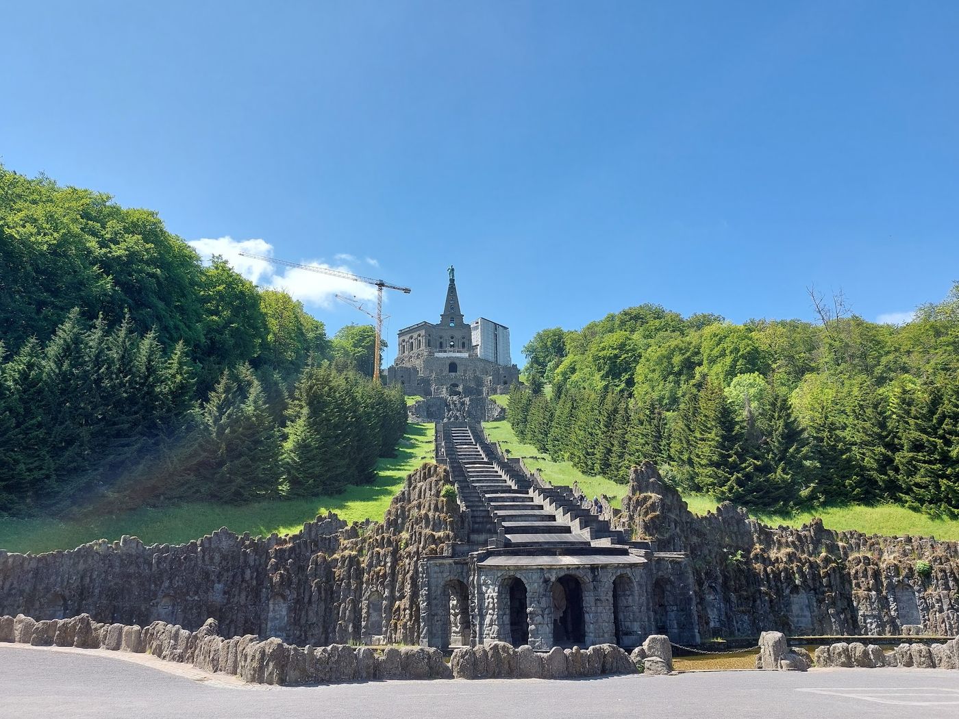 UNESCO-Weltkulturerbe mit Wasserspielen