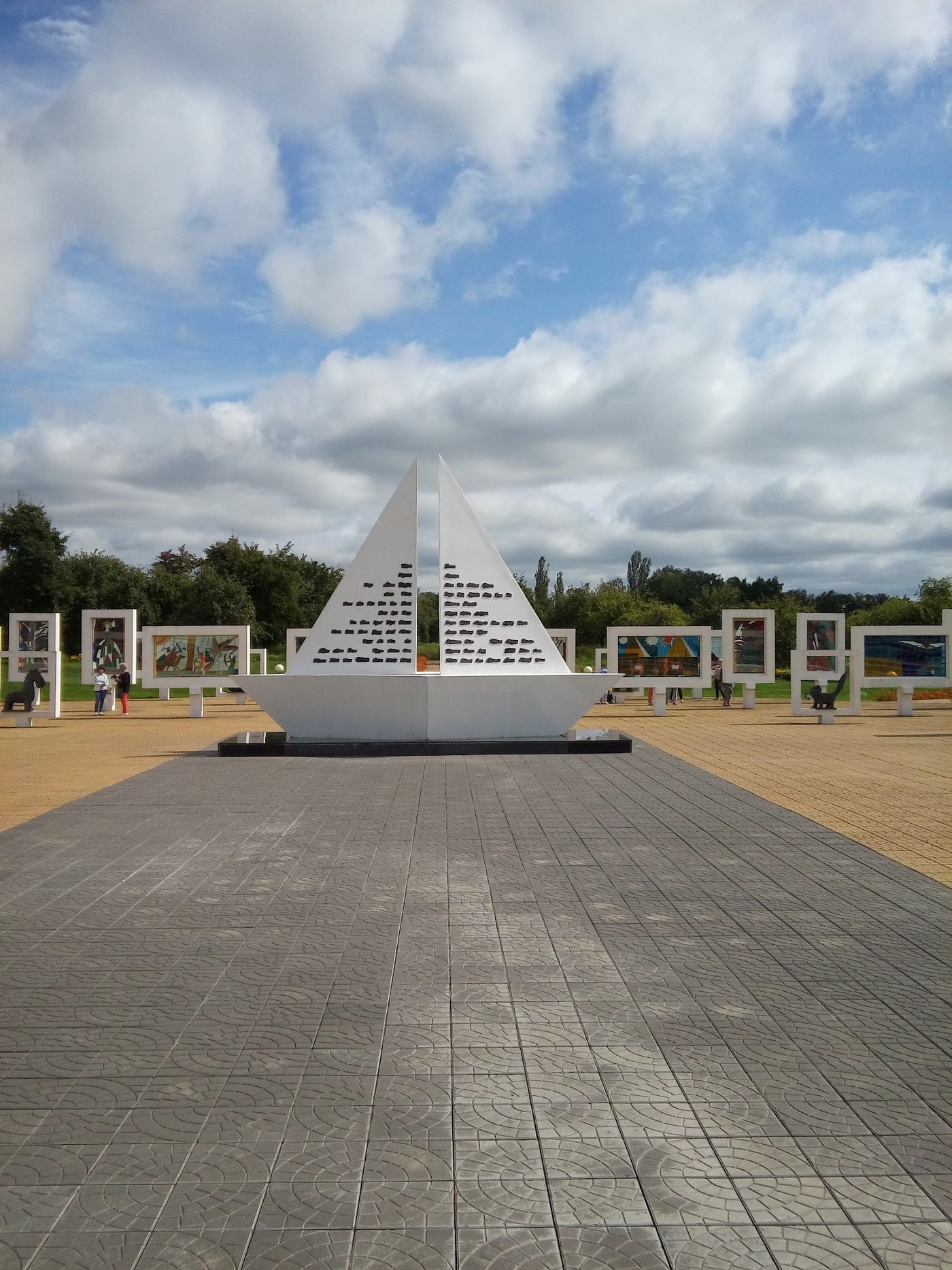 Gedenkstätte für kindliche Kriegsopfer