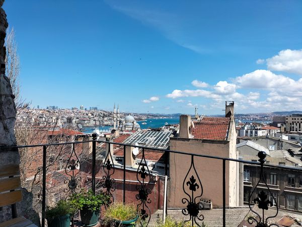 Atemberaubende Aussichten über Istanbul