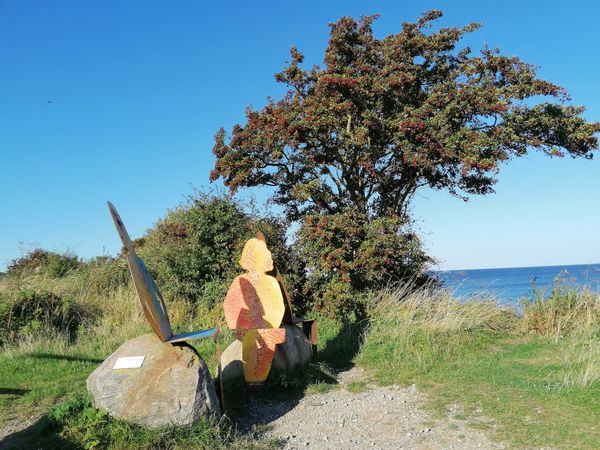 Sonnenuntergänge am unberührten Strand