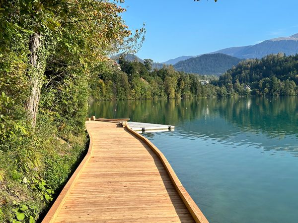 Einzigartige Blicke auf den Bleder See