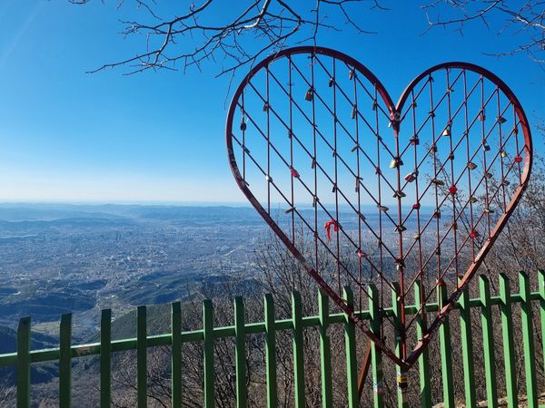 Atemberaubende Aussicht über Tirana