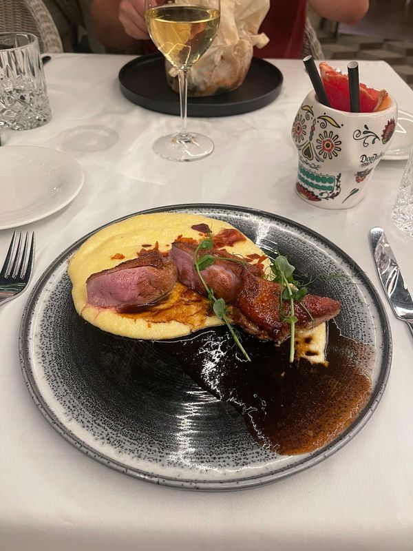 Schattige Oase für eine Kaffeepause