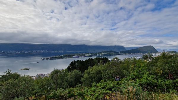 Panoramablick über Ålesund