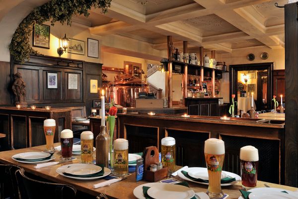Biergenuss direkt aus der Brauerei