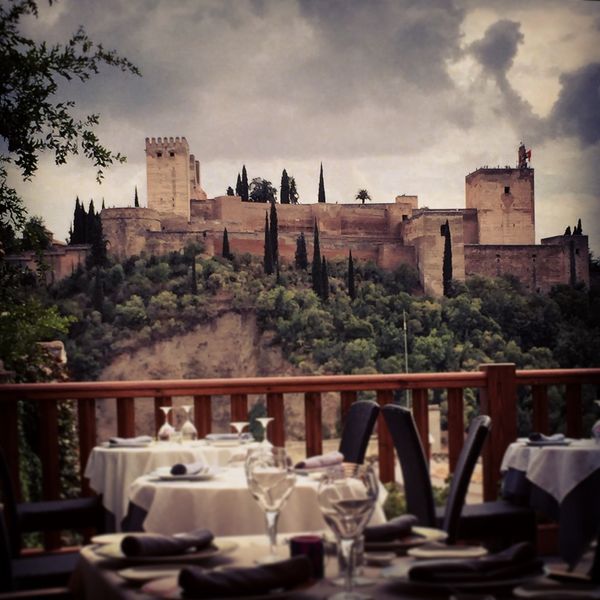 Dinner mit Alhambra-Blick