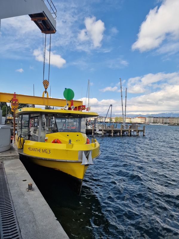 Mit dem Taxi-Boot den See erkunden