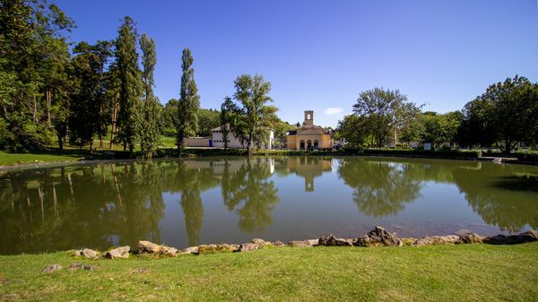 Erfrischende Abkühlung im historischen Ambiente