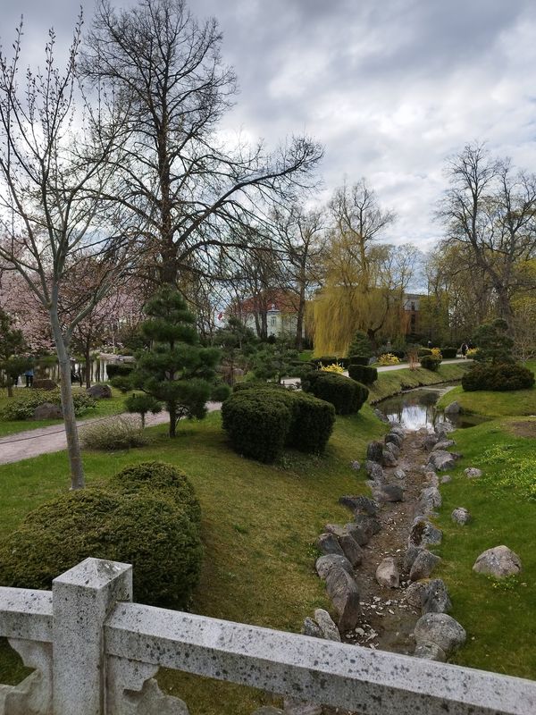 Ruhe im japanischen Garten